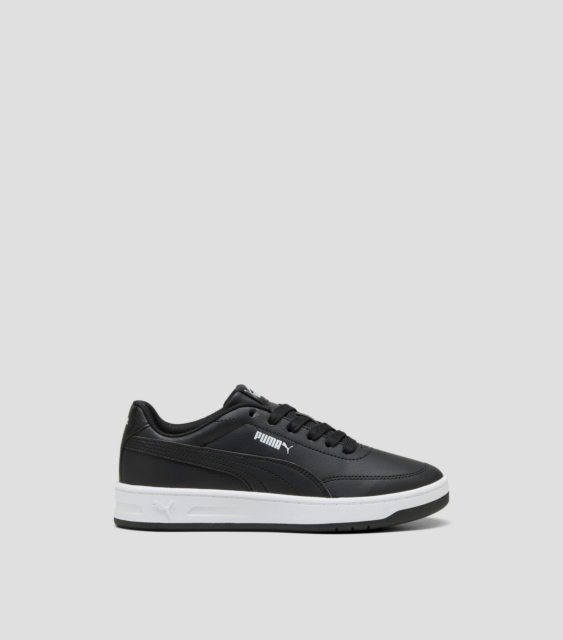 Tenis casuales Court Clean Jr. en piel Niño